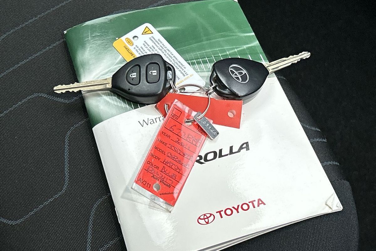 2010 Toyota Corolla Ascent ZRE152R