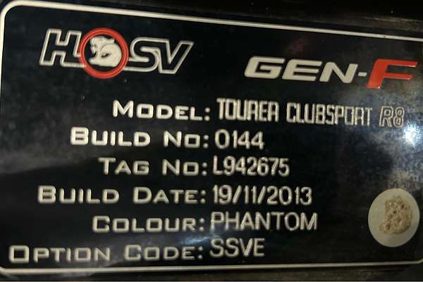 2013 Holden Clubsport R8 Tourer GEN-F