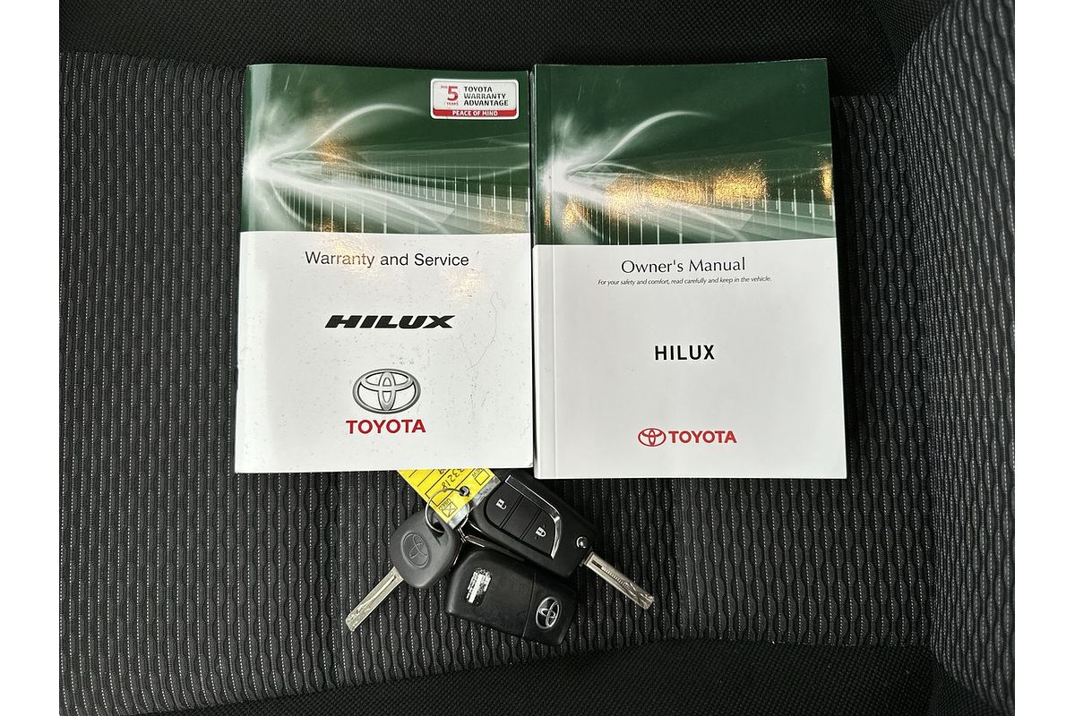 2019 Toyota Hilux Workmate TGN121R Rear Wheel Drive