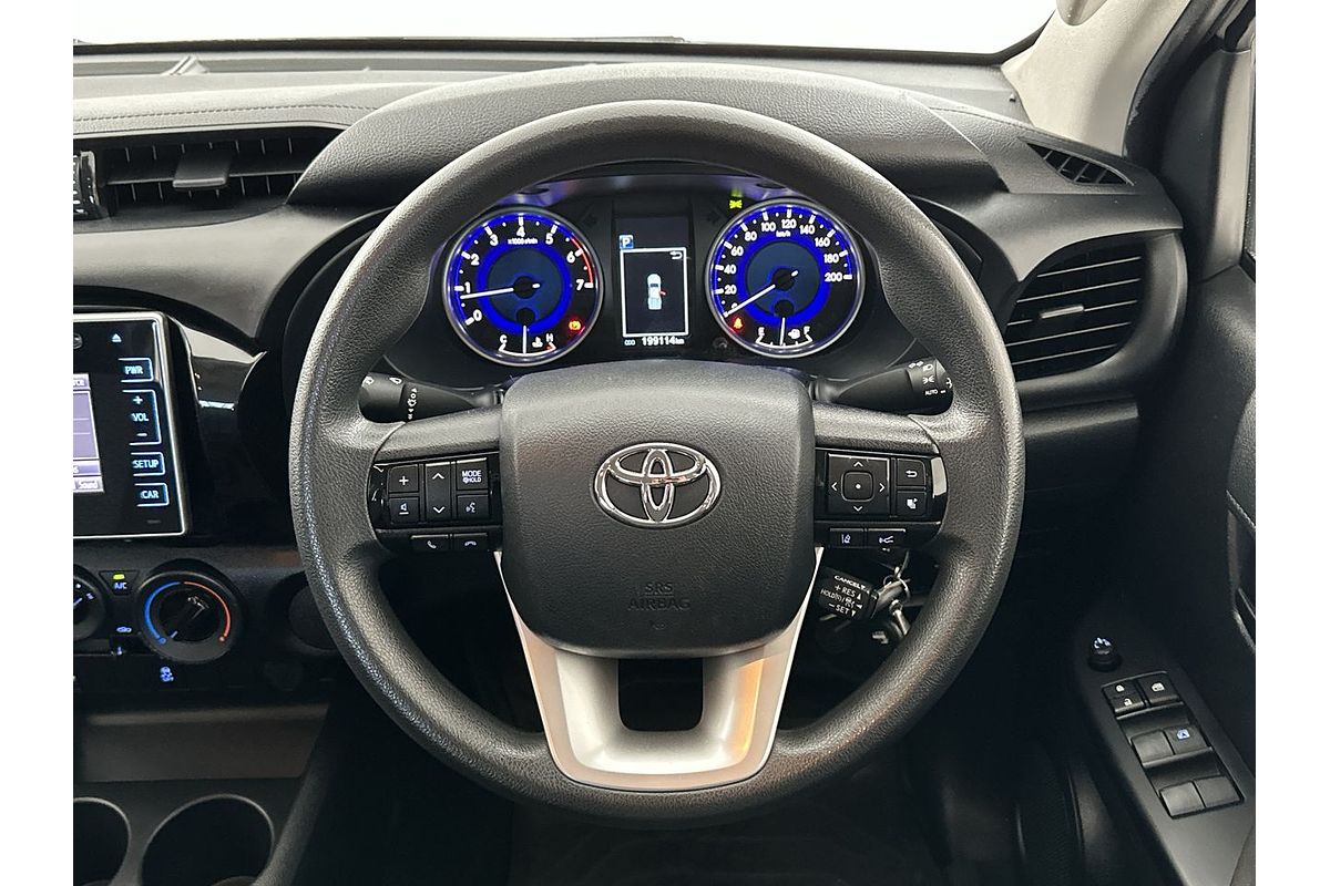 2019 Toyota Hilux Workmate TGN121R Rear Wheel Drive