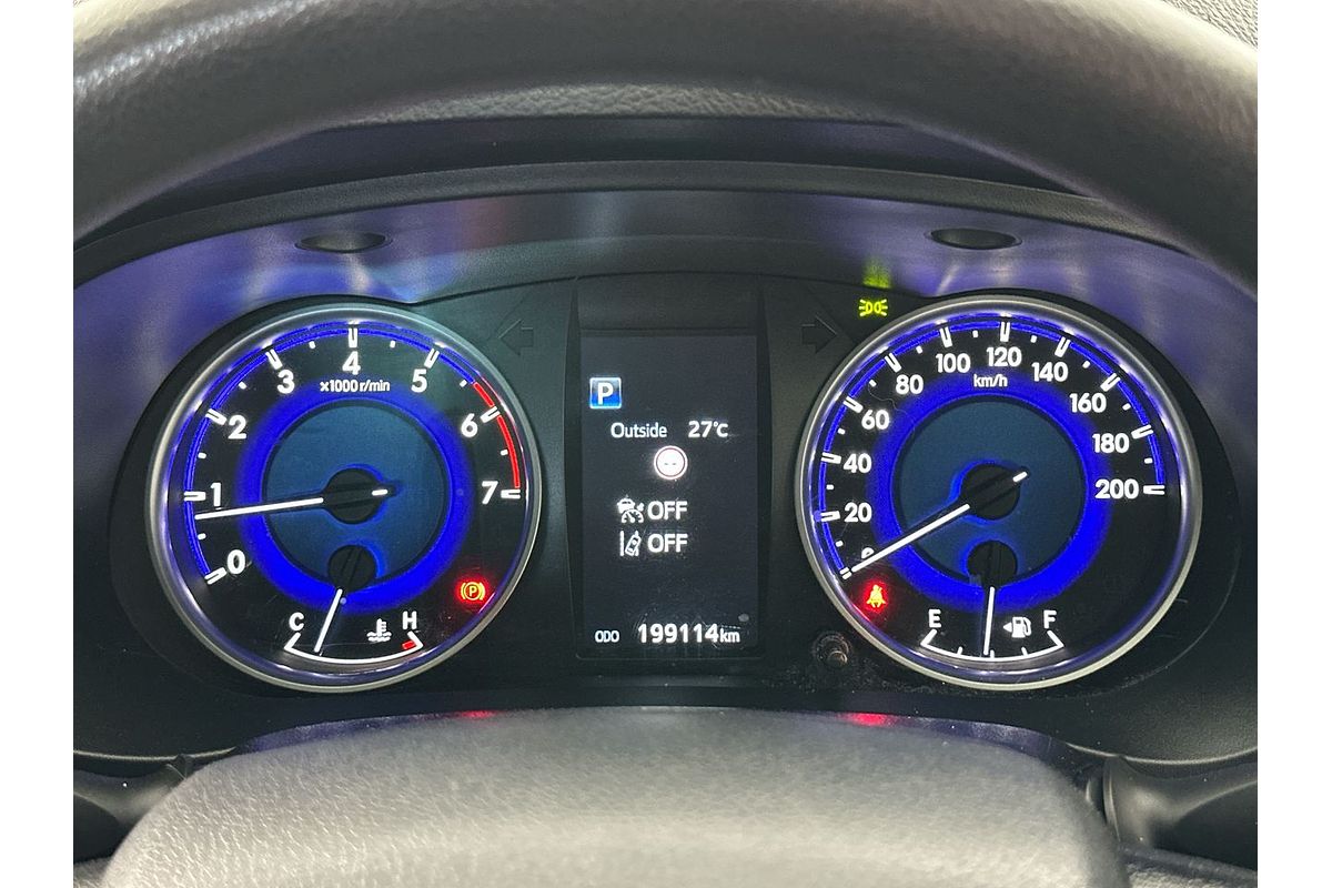 2019 Toyota Hilux Workmate TGN121R Rear Wheel Drive