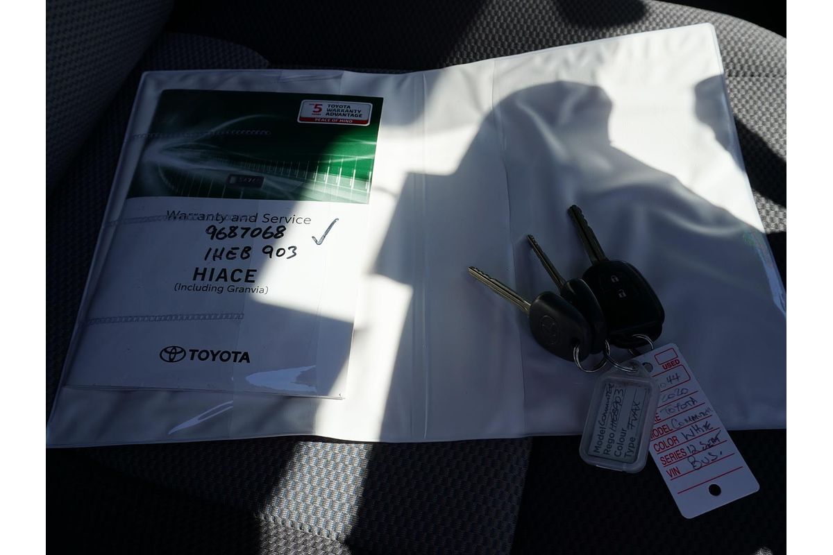 2020 Toyota Hiace Commuter GDH322R