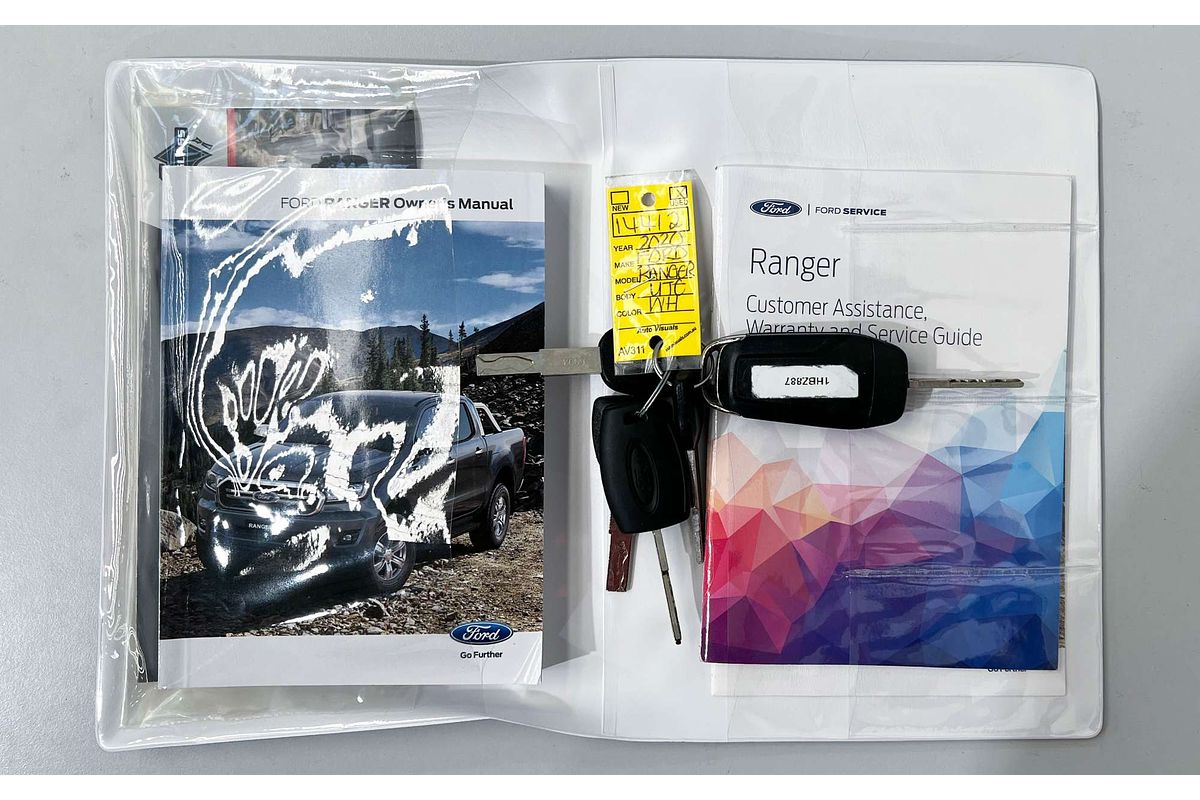 2020 Ford Ranger XL Hi-Rider PX MkIII Rear Wheel Drive
