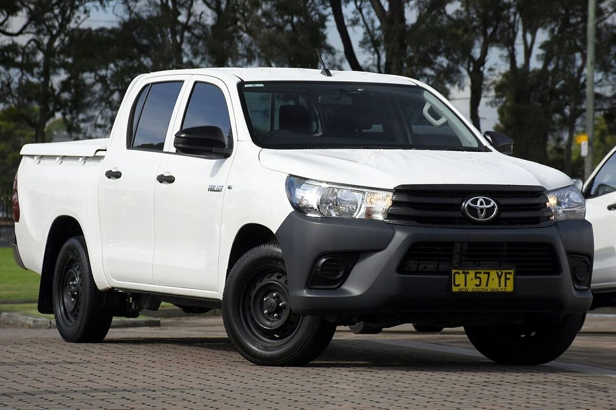 2019 Toyota Hilux Workmate TGN121R Rear Wheel Drive