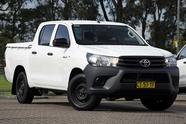 2019 Toyota Hilux Workmate TGN121R Rear Wheel Drive