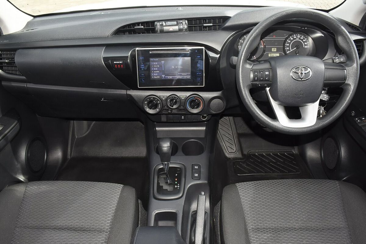 2019 Toyota Hilux Workmate TGN121R Rear Wheel Drive