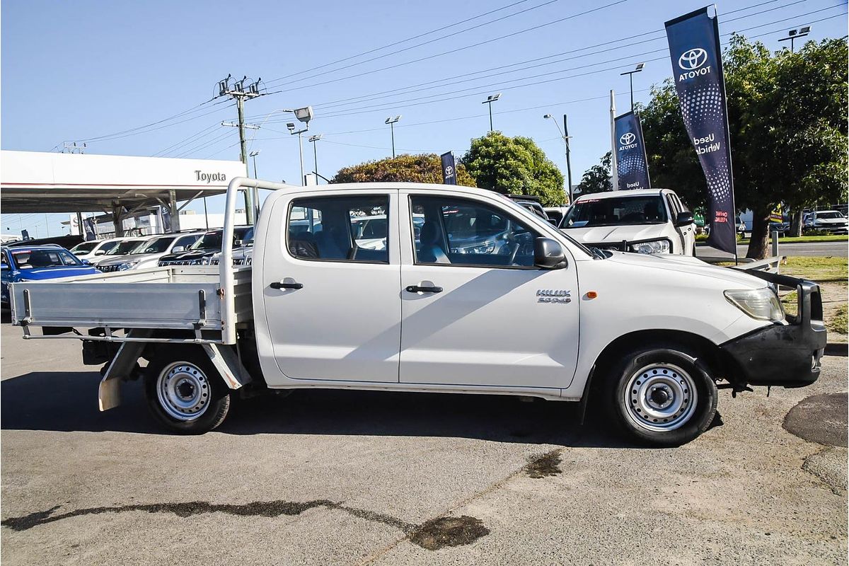 2013 Toyota Hilux SR KUN16R Rear Wheel Drive
