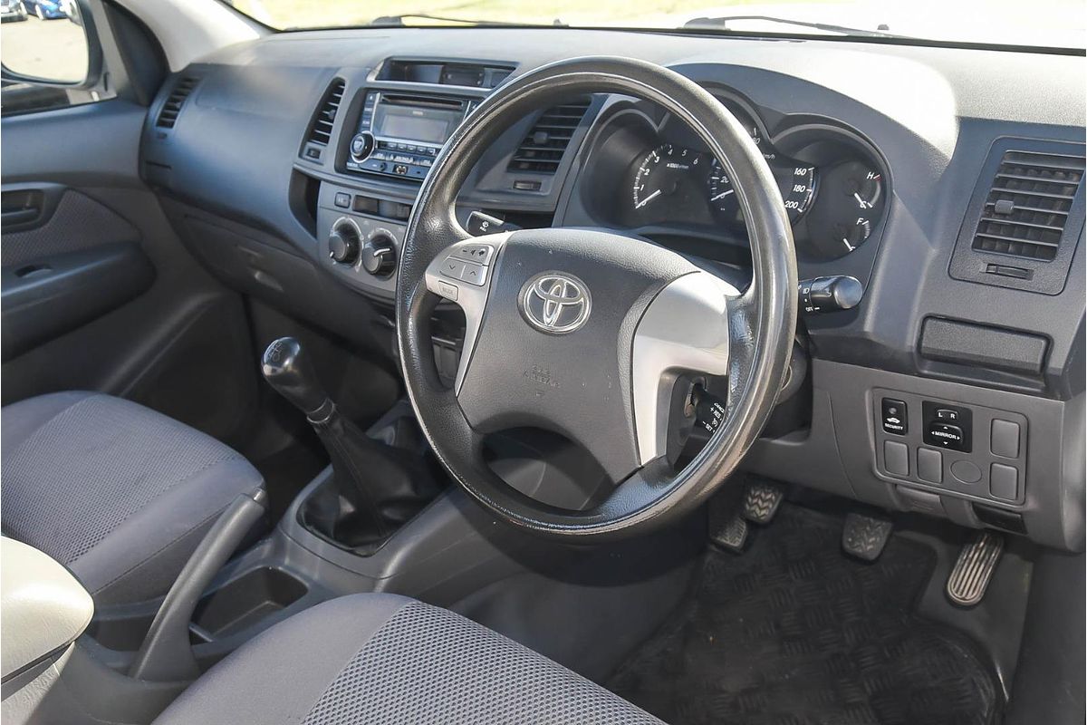 2013 Toyota Hilux SR KUN16R Rear Wheel Drive