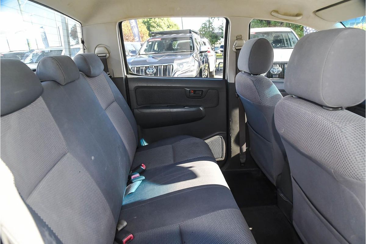 2013 Toyota Hilux SR KUN16R Rear Wheel Drive
