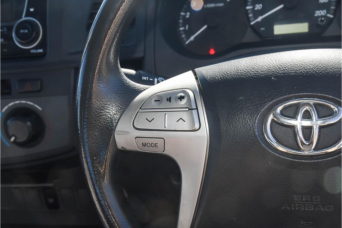 2013 Toyota Hilux SR KUN16R Rear Wheel Drive