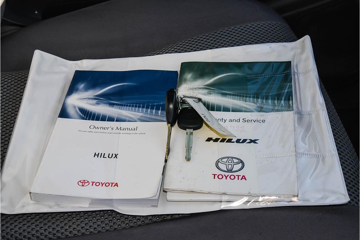 2013 Toyota Hilux SR KUN16R Rear Wheel Drive