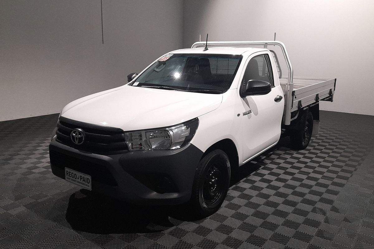 2017 Toyota Hilux Workmate GUN122R Rear Wheel Drive