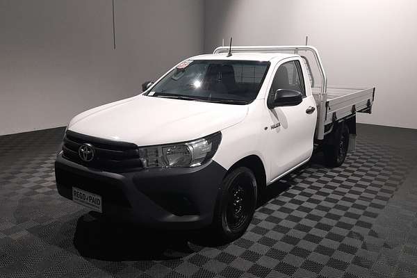 2017 Toyota Hilux Workmate GUN122R Rear Wheel Drive