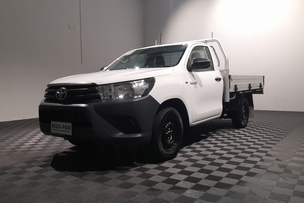 2017 Toyota Hilux Workmate GUN122R Rear Wheel Drive