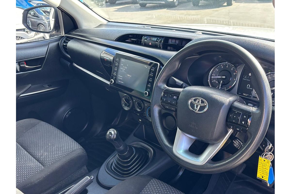 2021 Toyota Hilux Workmate TGN121R Rear Wheel Drive