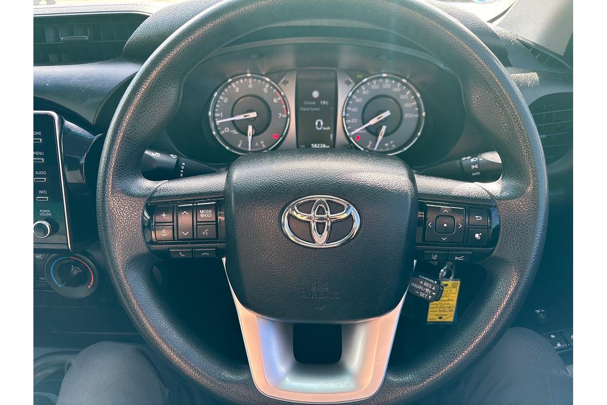 2021 Toyota Hilux Workmate TGN121R Rear Wheel Drive