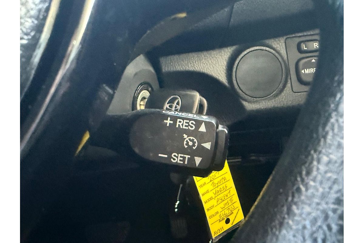 2017 Toyota Yaris Ascent NCP130R