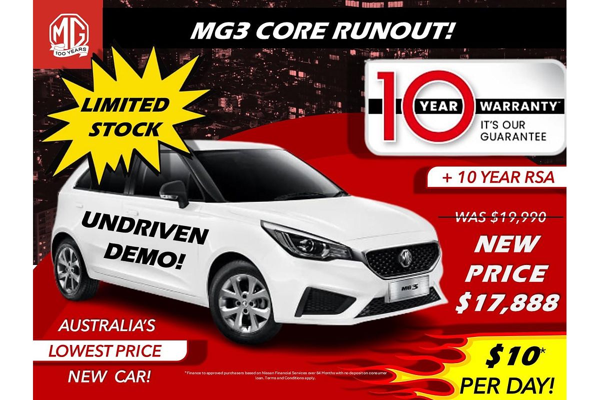 2024 MG MG3 Core