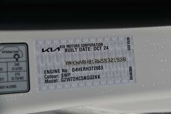 2024 Kia Sorento GT-Line MQ4 PE