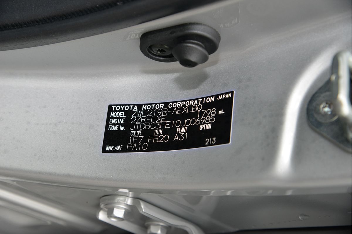 2023 Toyota Corolla Ascent Sport Hybrid ZWE219R