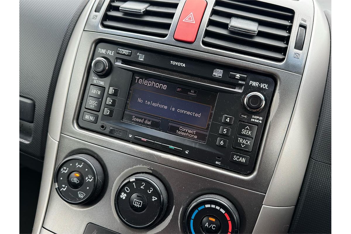 2009 Toyota COROLLA ASCENT ZRE152R