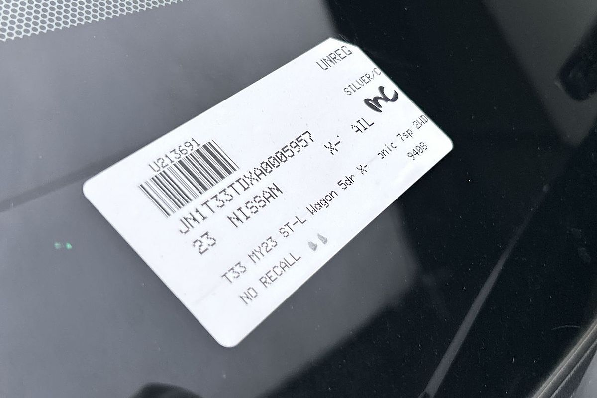 2023 Nissan X-TRAIL ST-L T33