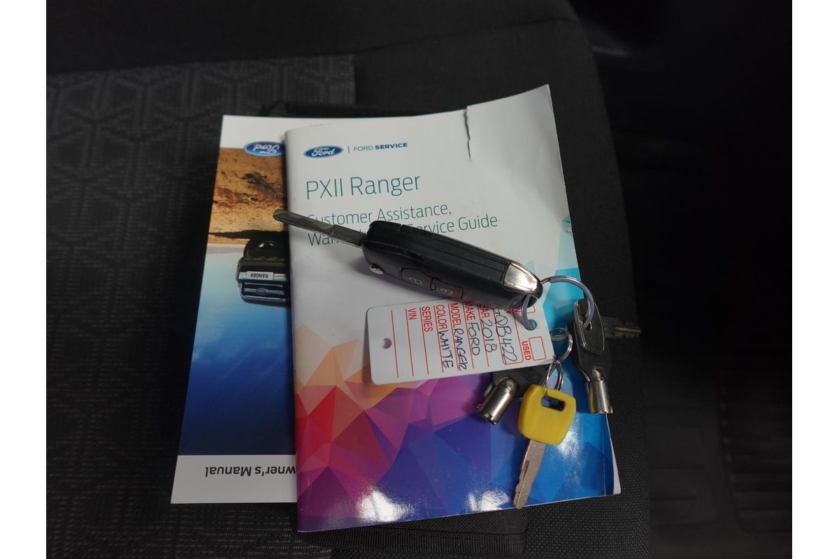 2018 Ford Ranger XL Hi-Rider PX MkII Rear Wheel Drive