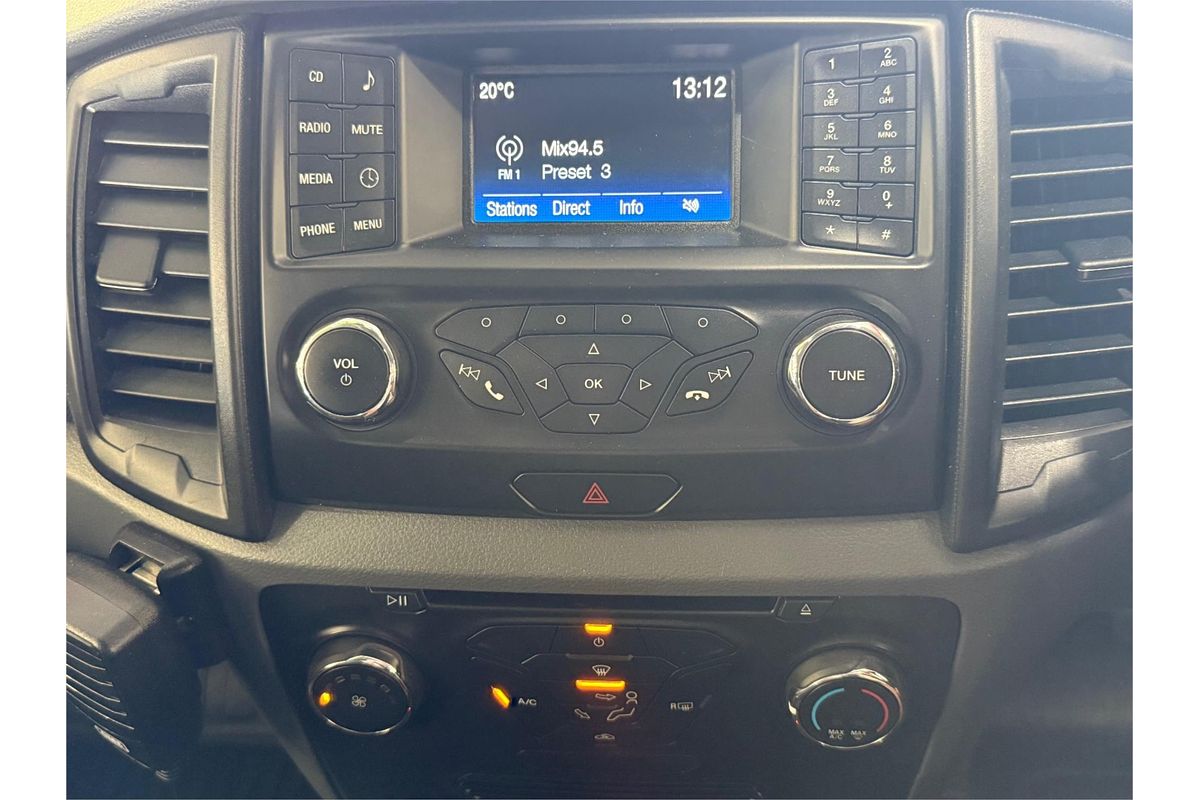 2018 Ford Ranger XL Hi-Rider PX MkII Rear Wheel Drive 2.2L
