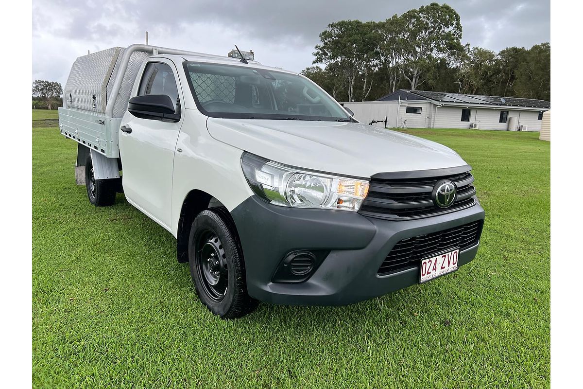 2020 Toyota Hilux Workmate TGN121R Rear Wheel Drive
