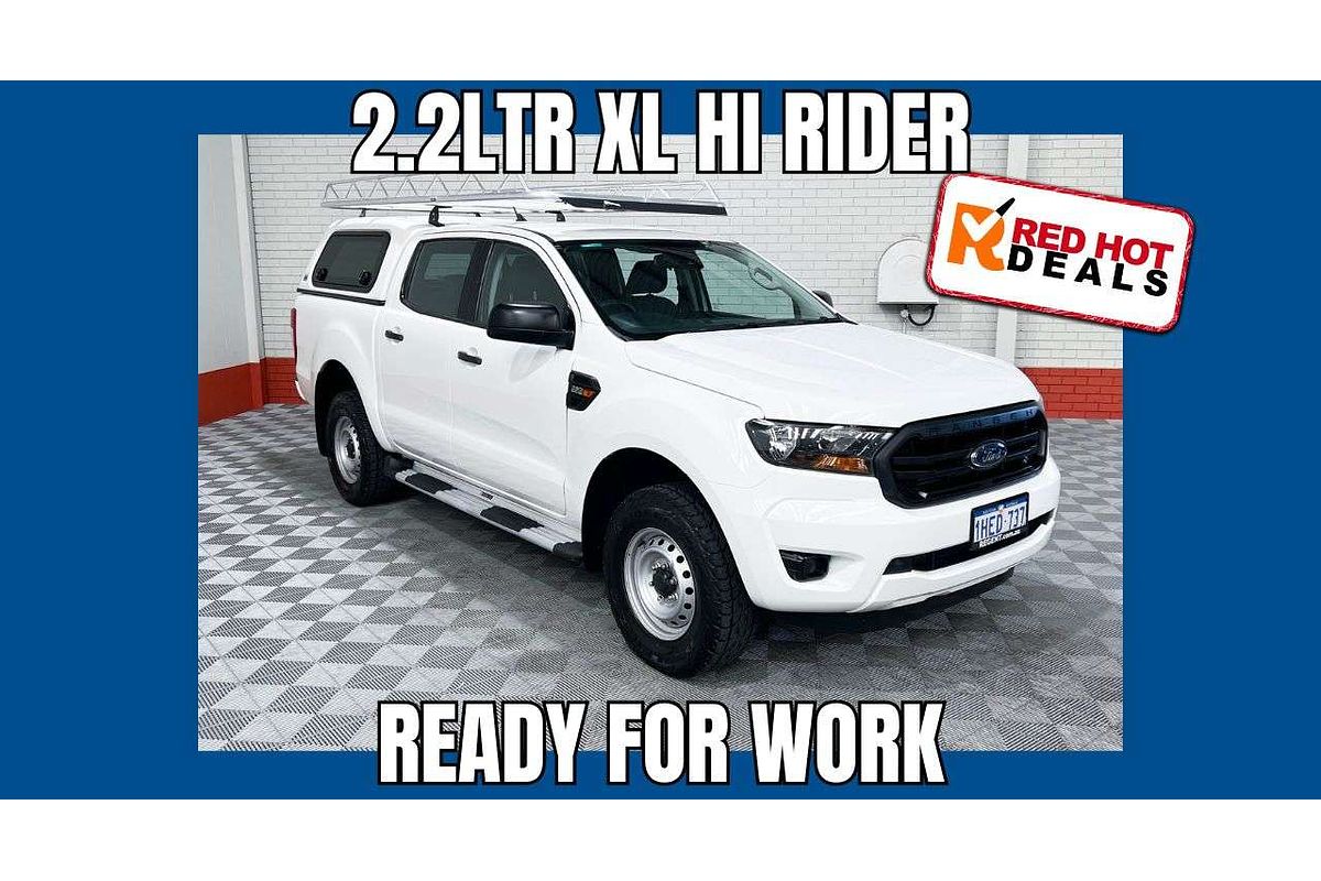 2020 Ford Ranger XL Hi-Rider PX MkIII Rear Wheel Drive