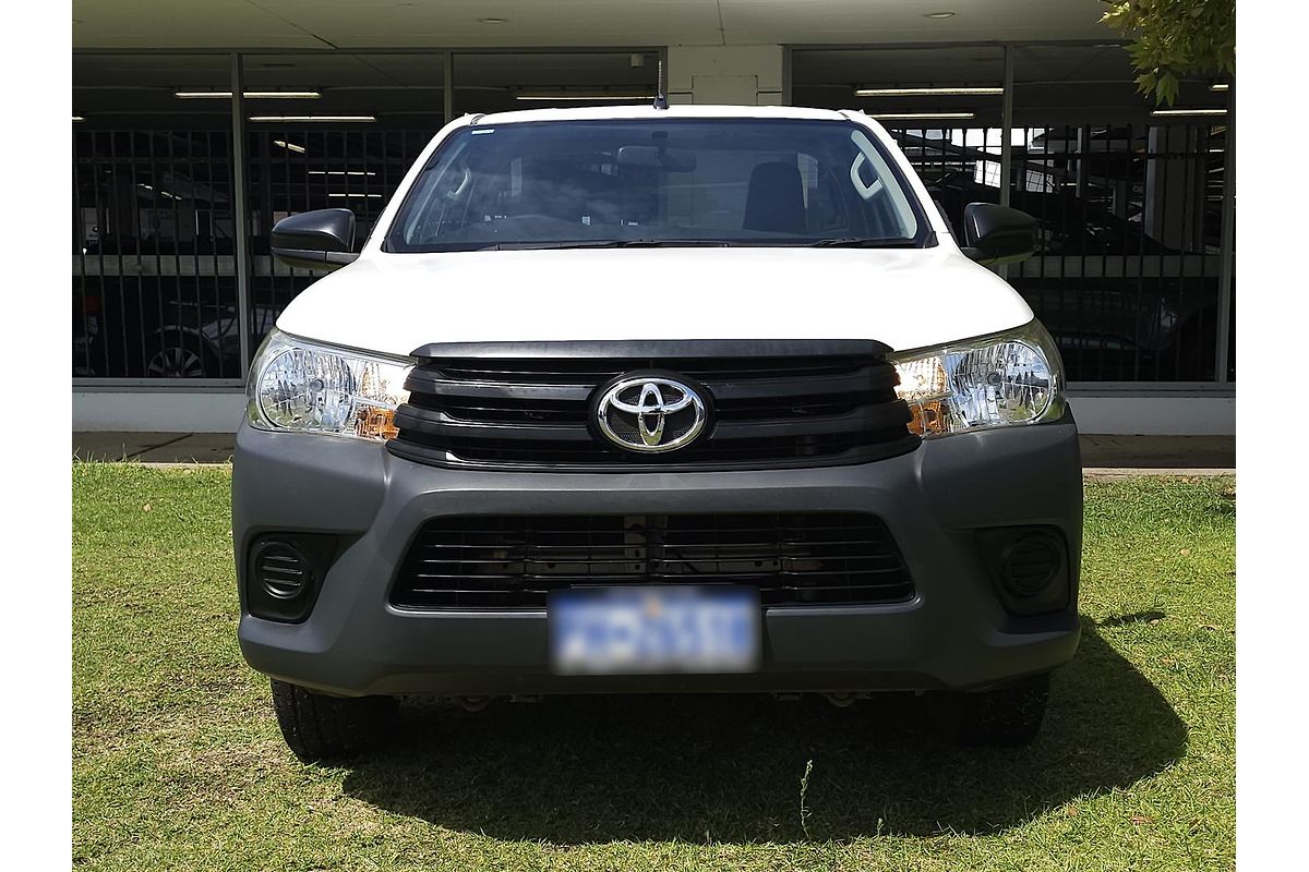 2017 Toyota Hilux Workmate TGN121R Rear Wheel Drive