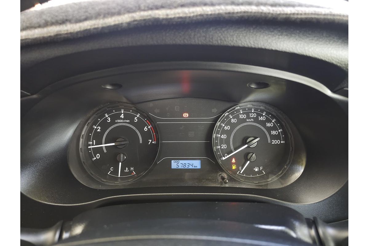 2017 Toyota Hilux Workmate TGN121R Rear Wheel Drive