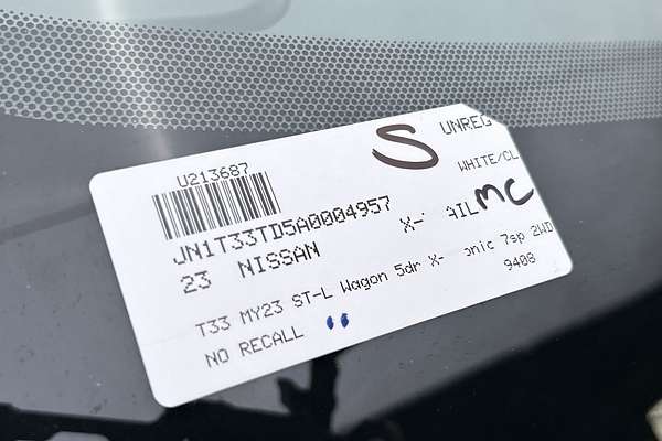 2023 Nissan X-TRAIL ST-L T33