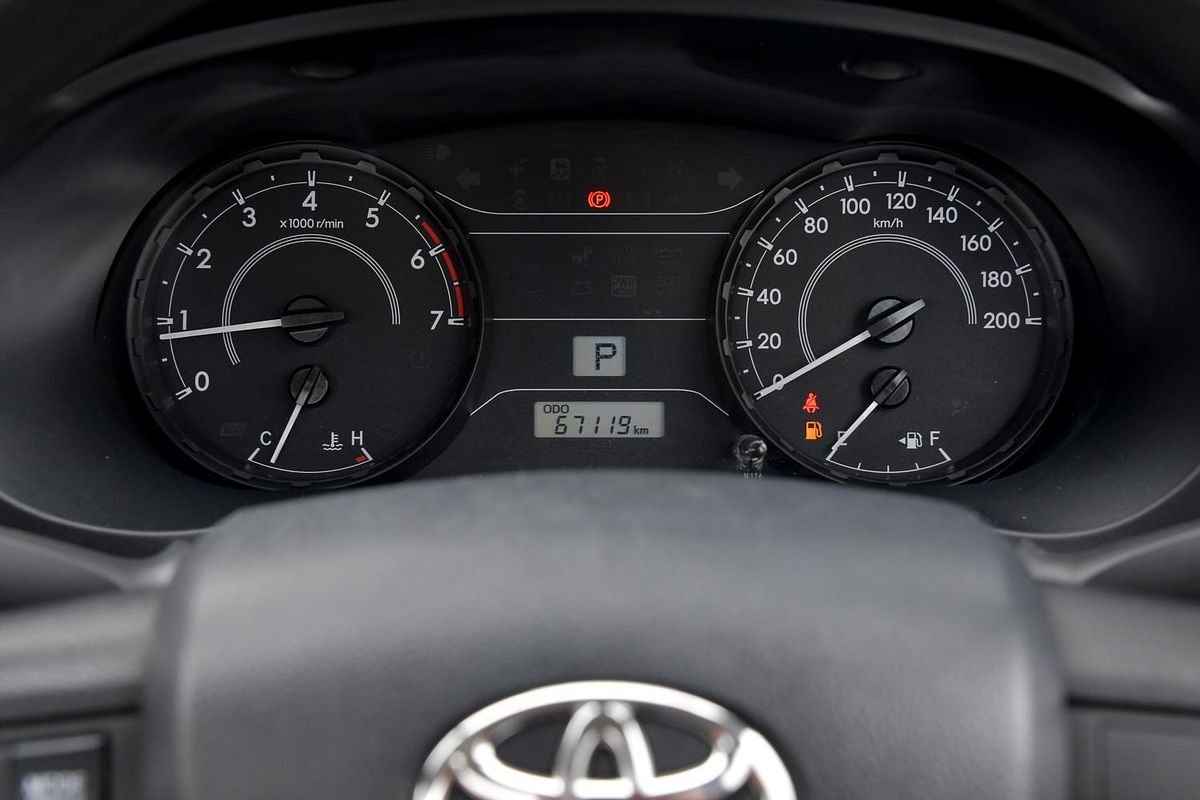 2019 Toyota Hilux Workmate TGN121R Rear Wheel Drive