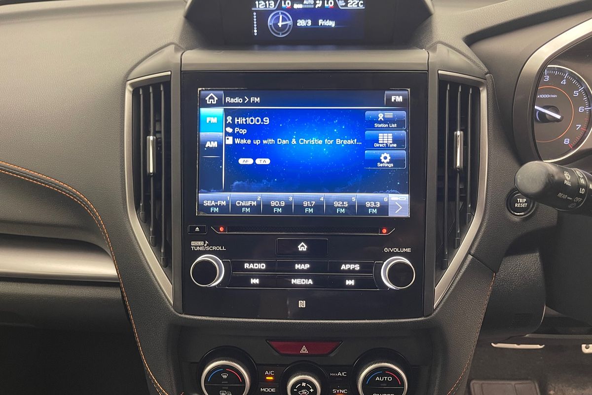 2017 SUBARU XV 2.0i-S CONTINUOUS VARIABLE 4D WAGON 4CYL 