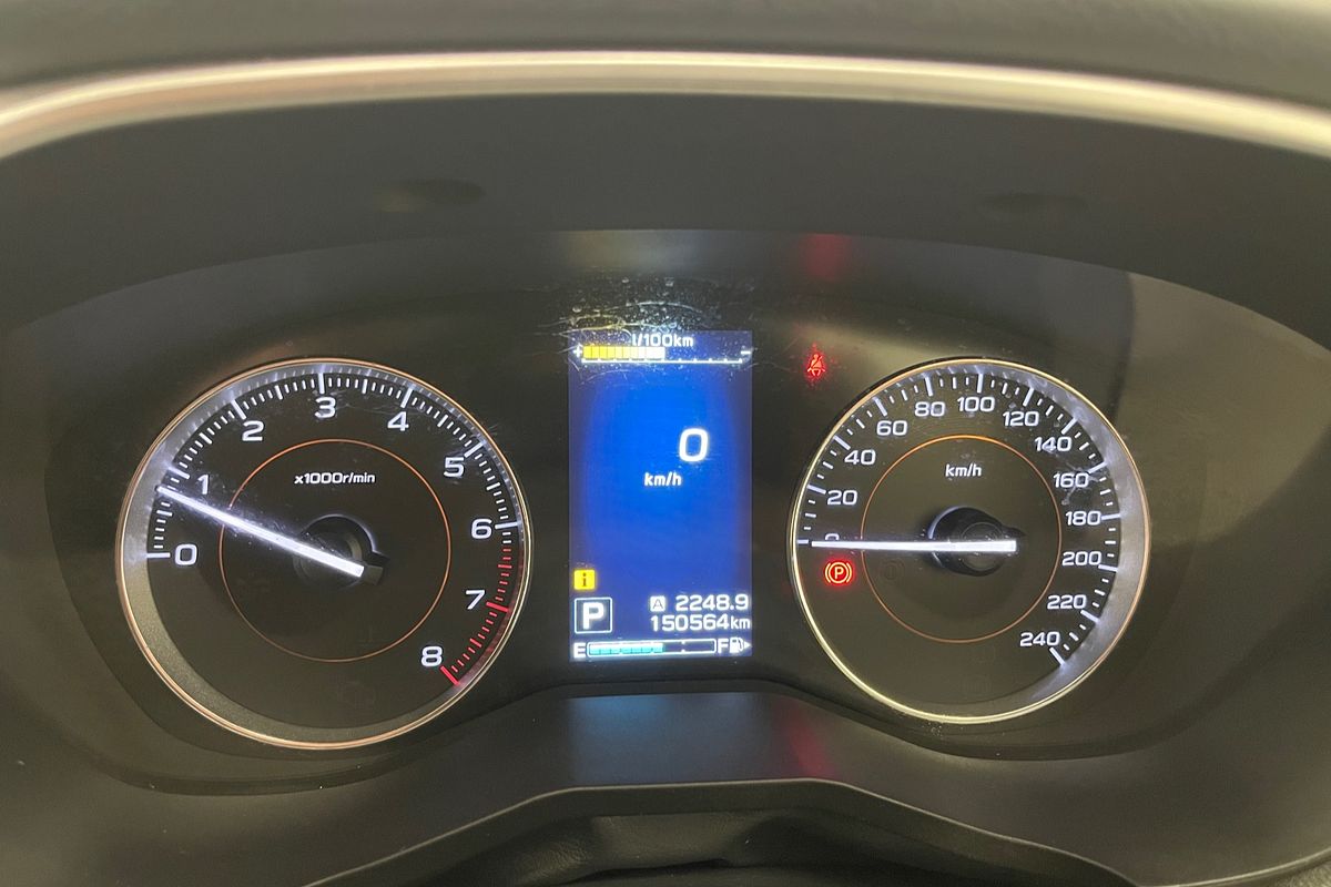2017 SUBARU XV 2.0i-S CONTINUOUS VARIABLE 4D WAGON 4CYL 