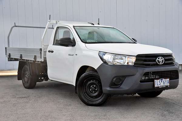 2017 Toyota Hilux Workmate TGN121R Rear Wheel Drive