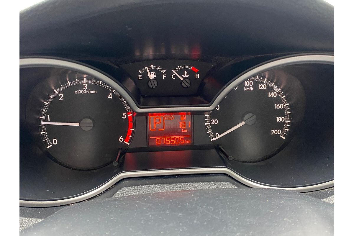 2018 Mazda BT-50 XT Hi-Rider UR Rear Wheel Drive