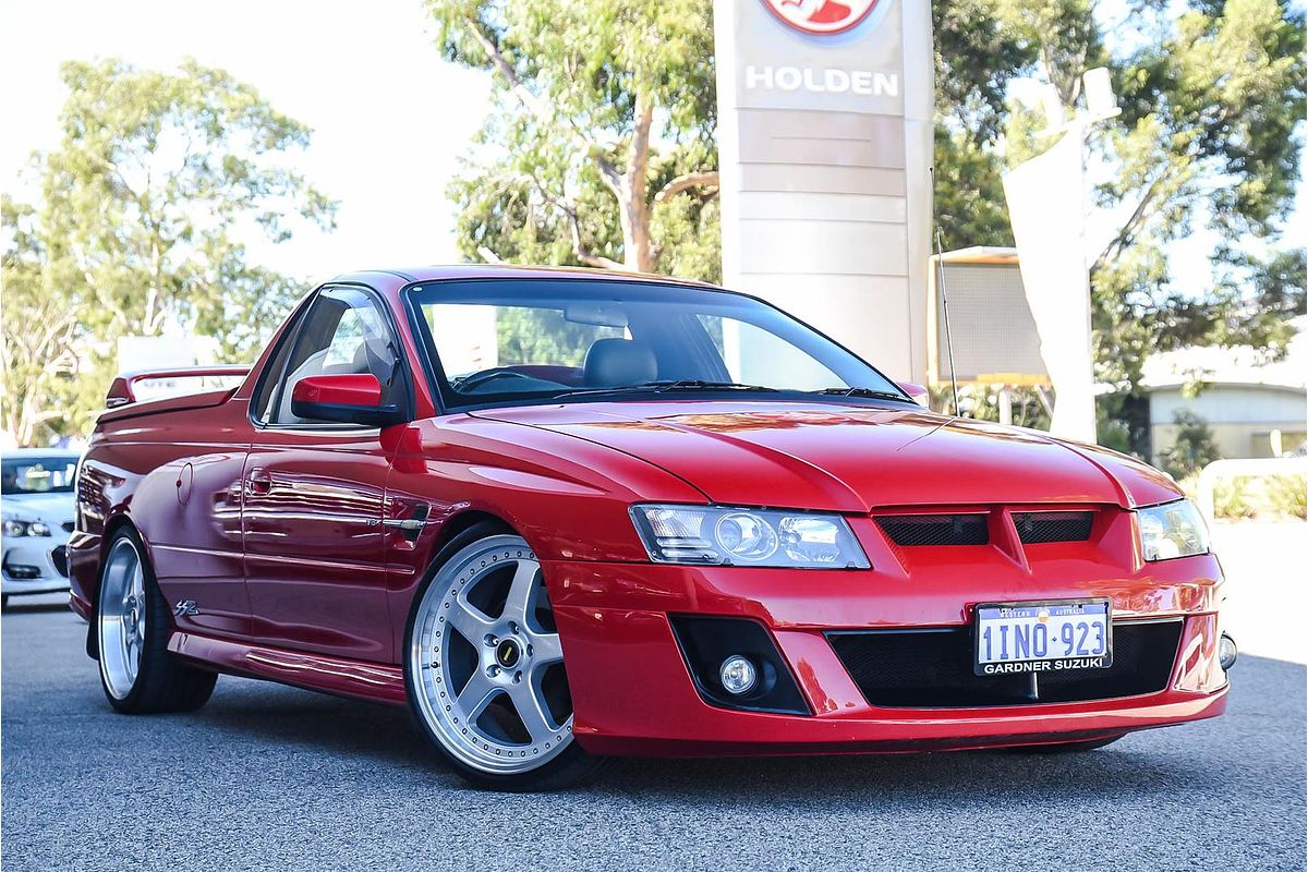 2005 Holden Ute SS VZ Rear Wheel Drive