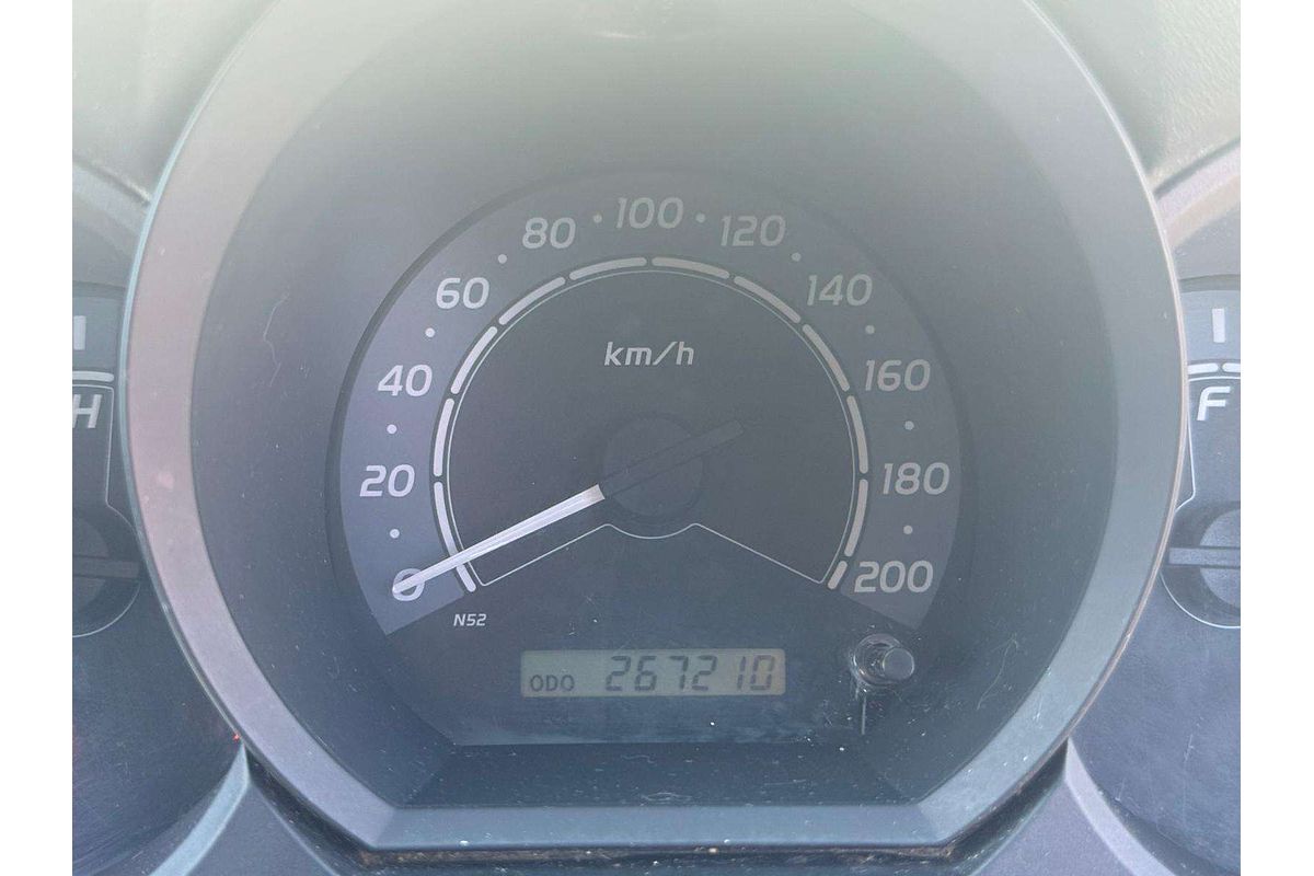 2009 Toyota Hilux Workmate TGN16R Rear Wheel Drive