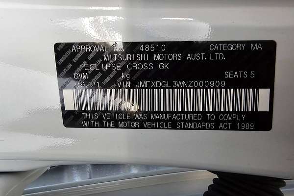 2021 Mitsubishi Eclipse Cross PHEV Exceed YB
