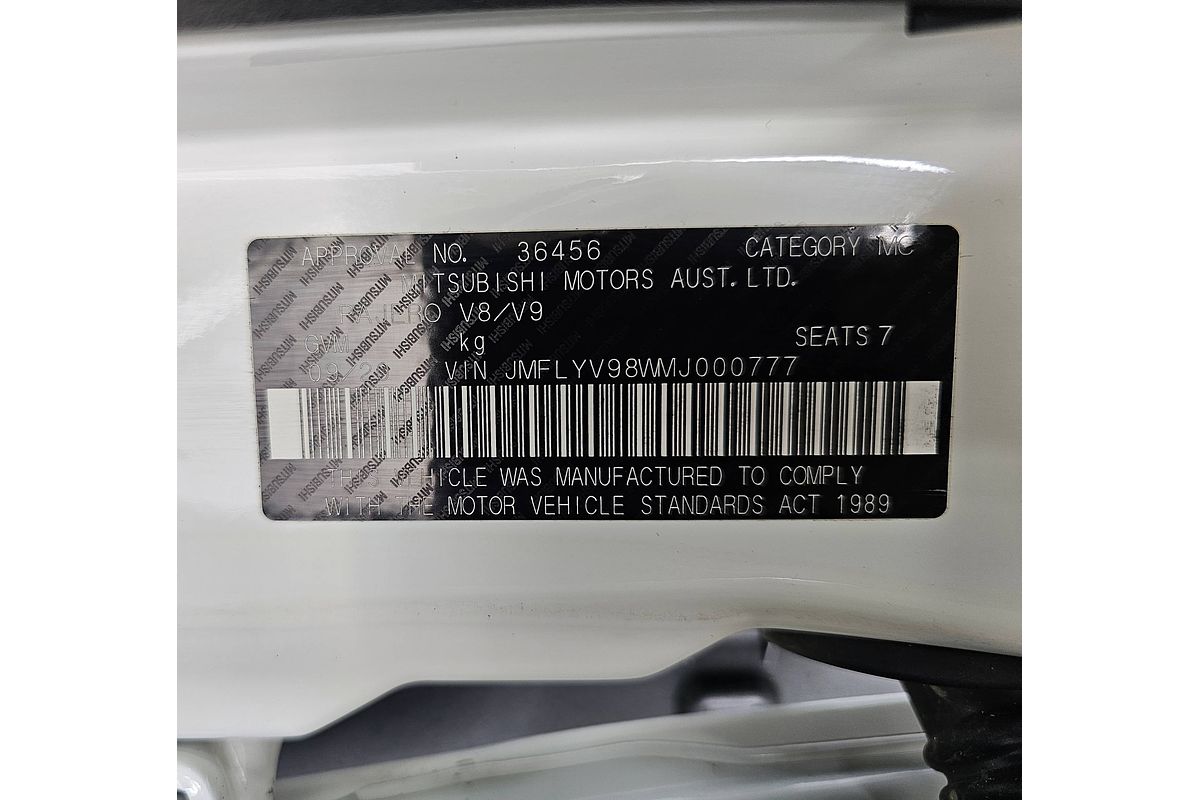2020 Mitsubishi Pajero GLX NX