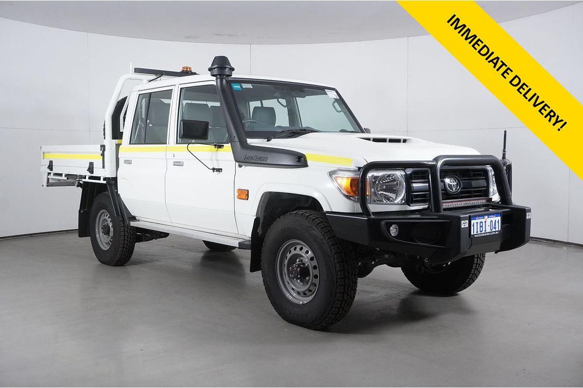 2023 Toyota LANDCRUISER 70 SERIES LC79 WORKMATE + DIFF LOCKS VDJL79R ALL WHEEL DRIVE