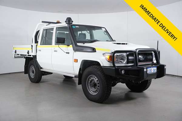 2023 Toyota LANDCRUISER 70 SERIES LC79 WORKMATE + DIFF LOCKS VDJL79R ALL WHEEL DRIVE