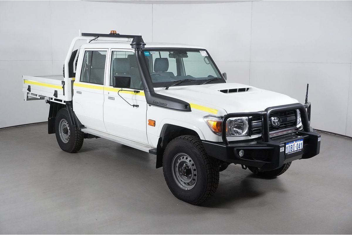 2023 Toyota LANDCRUISER 70 SERIES LC79 WORKMATE + DIFF LOCKS VDJL79R ALL WHEEL DRIVE