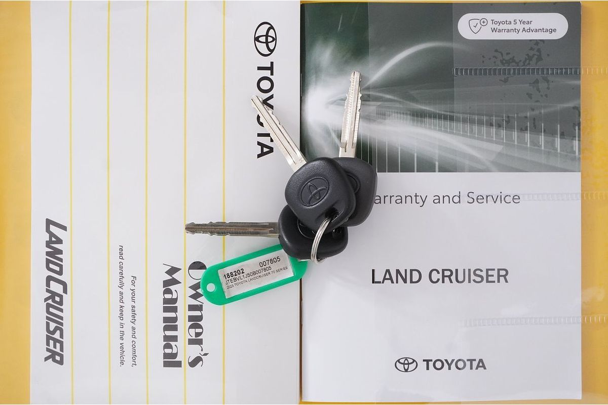 2023 Toyota LANDCRUISER 70 SERIES LC79 WORKMATE VDJL79R ALL WHEEL DRIVE