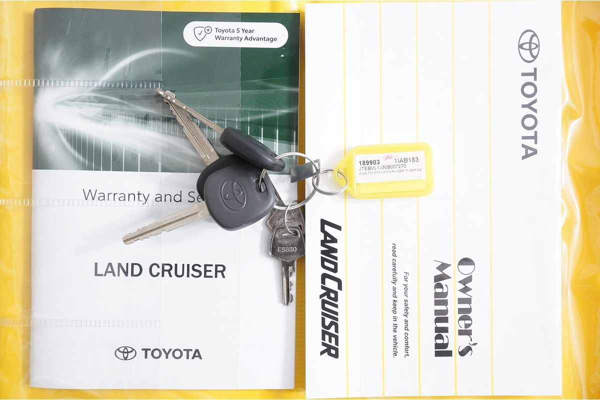 2023 Toyota Landcruiser Workmate VDJ79R 4X4