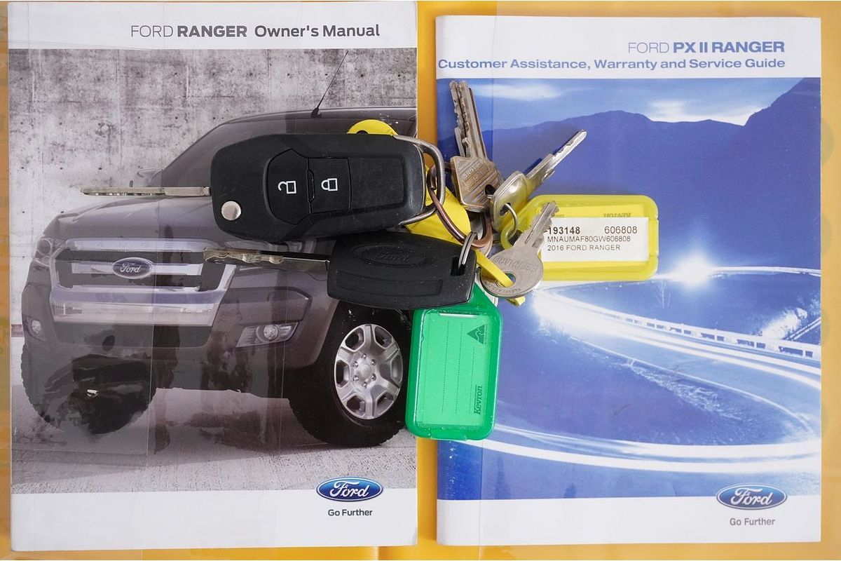 2016 Ford RANGER XL 2.2 HI-RIDER (4x2) PX MKII REAR WHEEL DRIVE