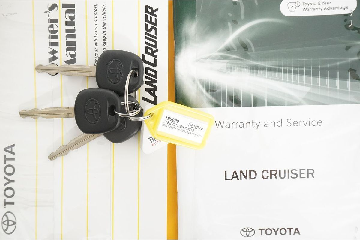 2023 Toyota LANDCRUISER 70 SERIES LC79 WORKMATE VDJL79R ALL WHEEL DRIVE