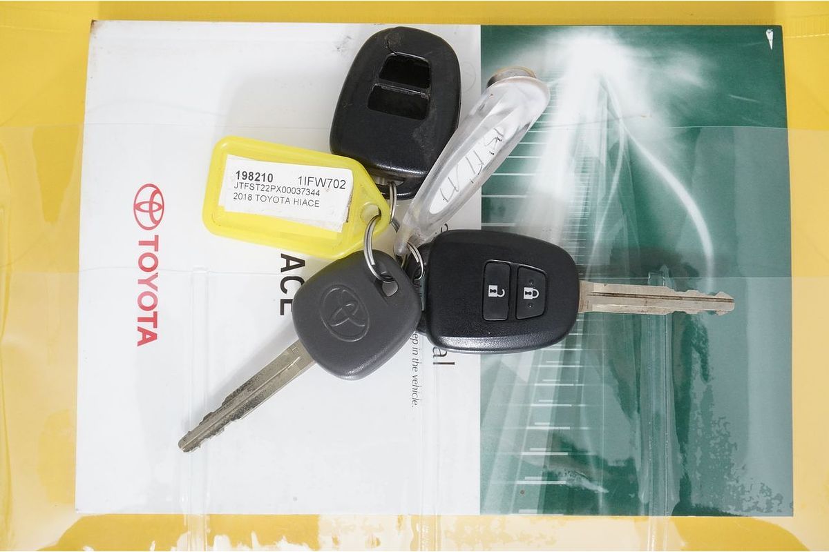 2018 Toyota Hiace Commuter KDH223R MY16